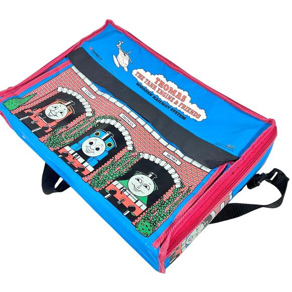 Vintage Thomas And Friends Carrying Case for Train Toys Storage Zipper 1999 - Picture 4 of 12
